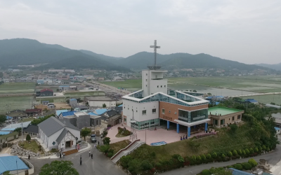 염산교회3-교회 부감 염산교회3-교회 부감