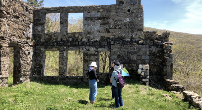 7_2 노고단 유적의 회복을 위해 기도하는 순례자들